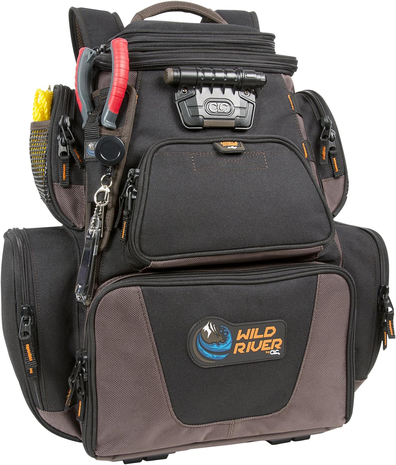 Nomad by CLC Custom LeatherCraft Tackle Tek Nomad XP Lighted Backpack with USB Charging System