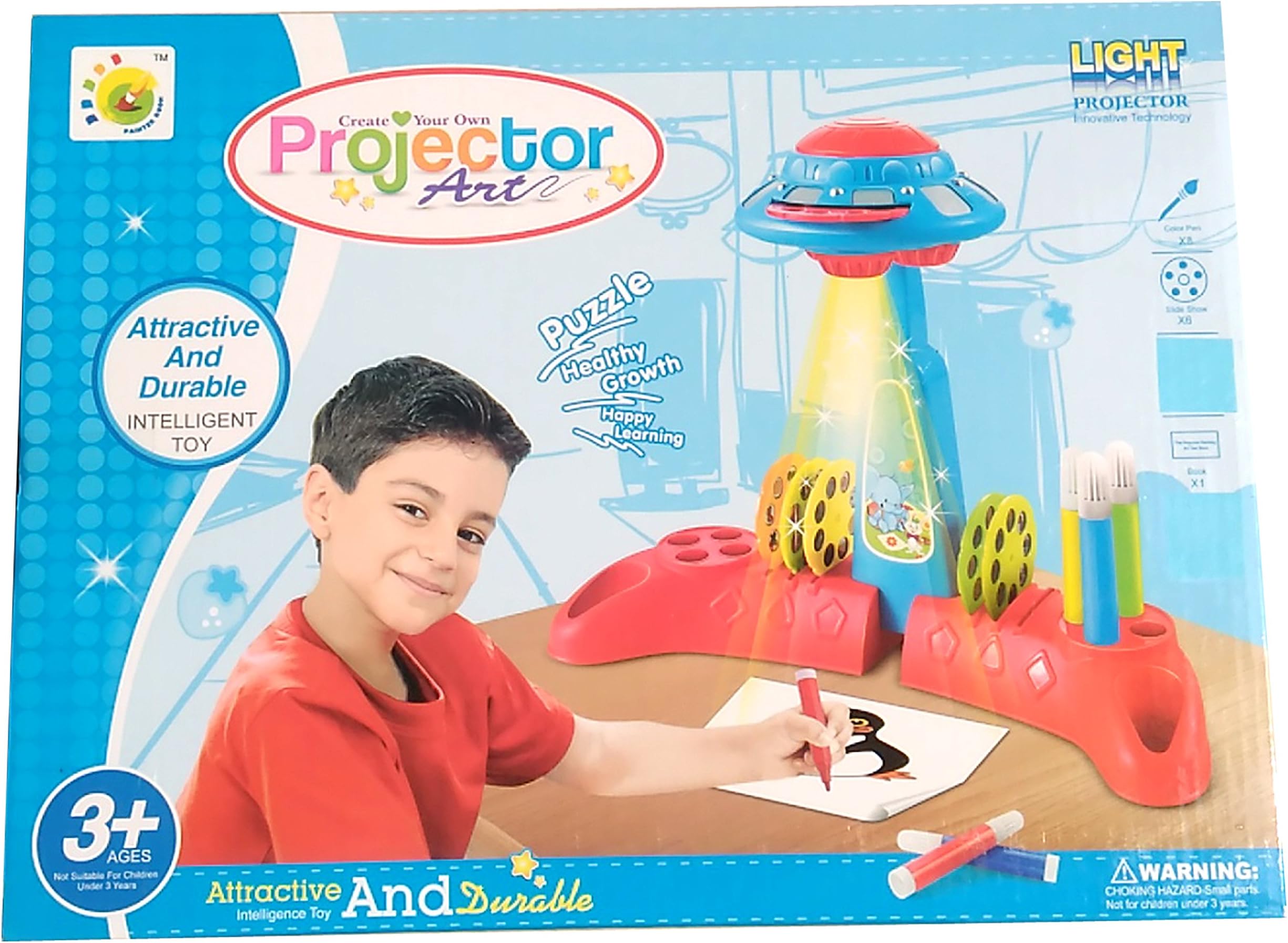 Drawing Projector Toy For Kids Blue
