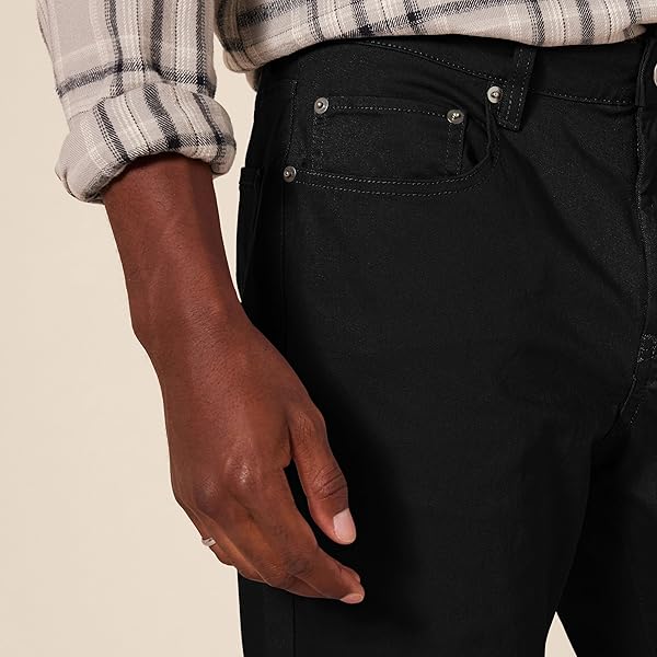 Amazon Essentials Men's Athletic-Fit 5-Pocket Stretch Twill Trouser (Available in Big & Tall) - 4