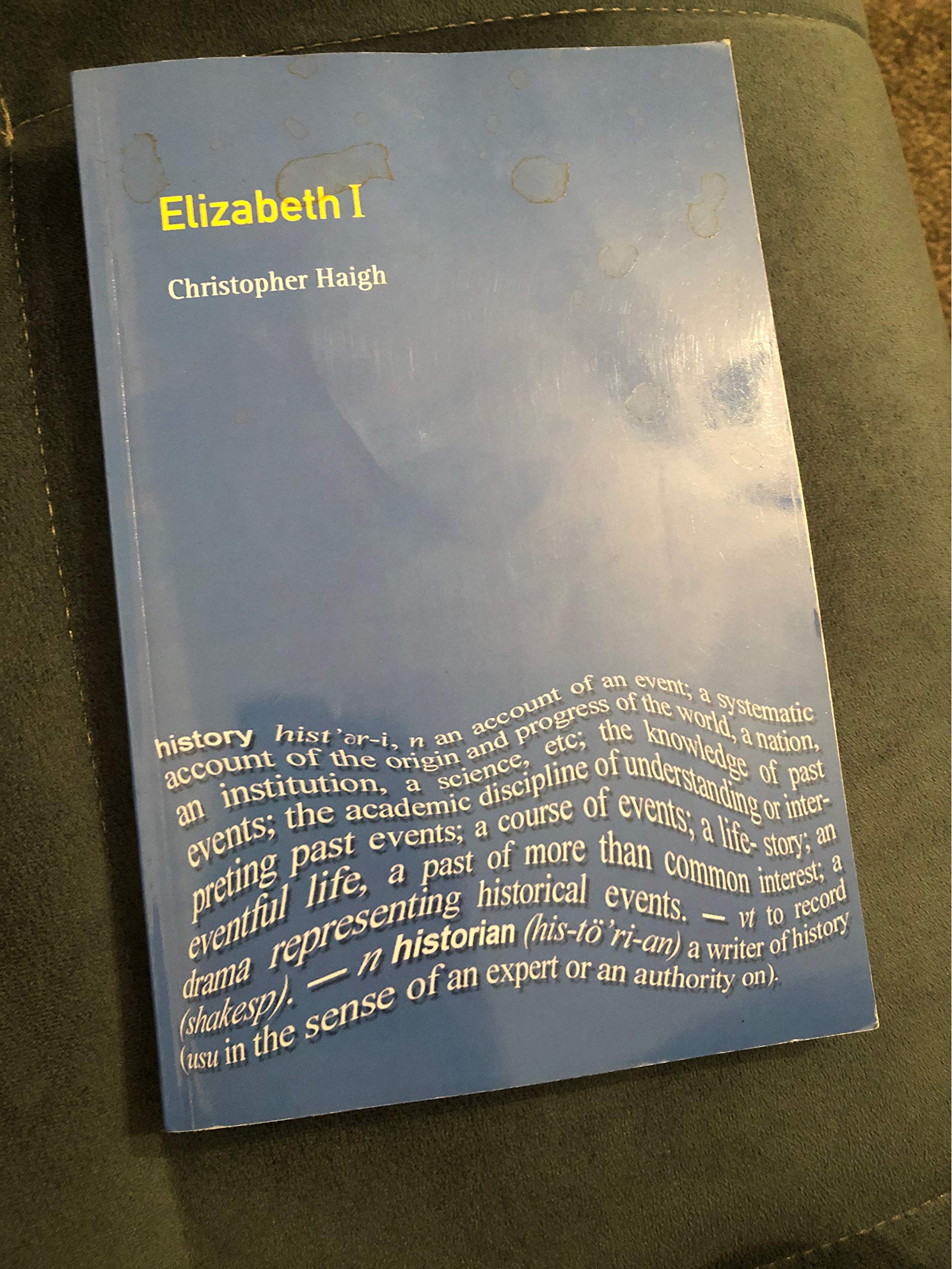 Elizabeth by C. Haigh - 9780582437548
