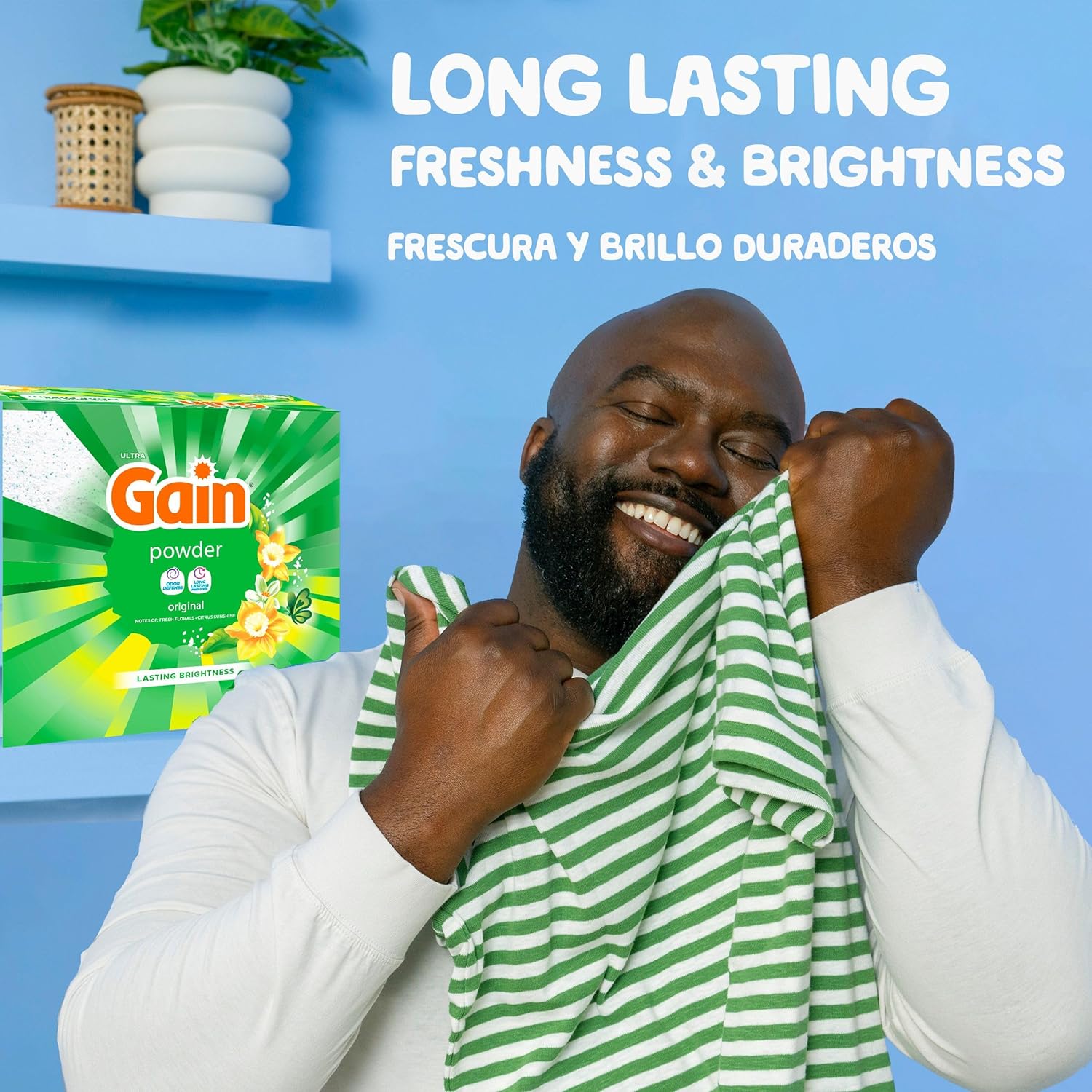 gain powder laundry detergent, original scent, 167 loads, 154 oz original scent 154 ounce (pack of 1)