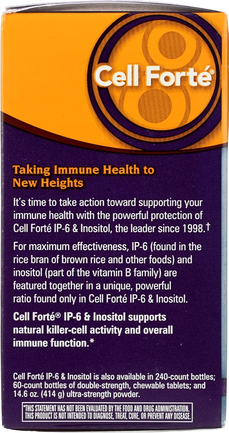Enzymatic Therapy, Cell Forte IP 6 and Inostol, 120 Veggie Capsules