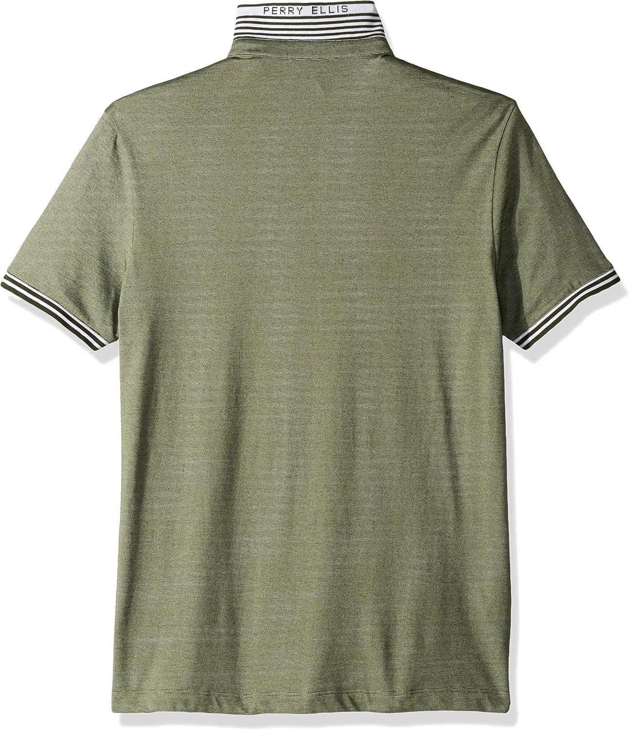 Perry Ellis Men's Icon Polo Shirt with Solid, Breathable, Moisture-Wicking Fabric (Sizes Small-5xl) Small Solid Ink Blue