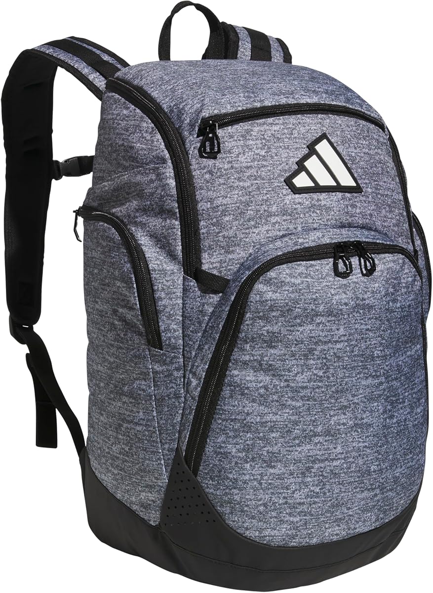 adidas 5-Star Team 2 Backpack | Multi-Sport, Padded Laptop Sleeve, Organizer Pockets, Water-Bottle Pockets, Durable Build, School Gym & Travel Ready