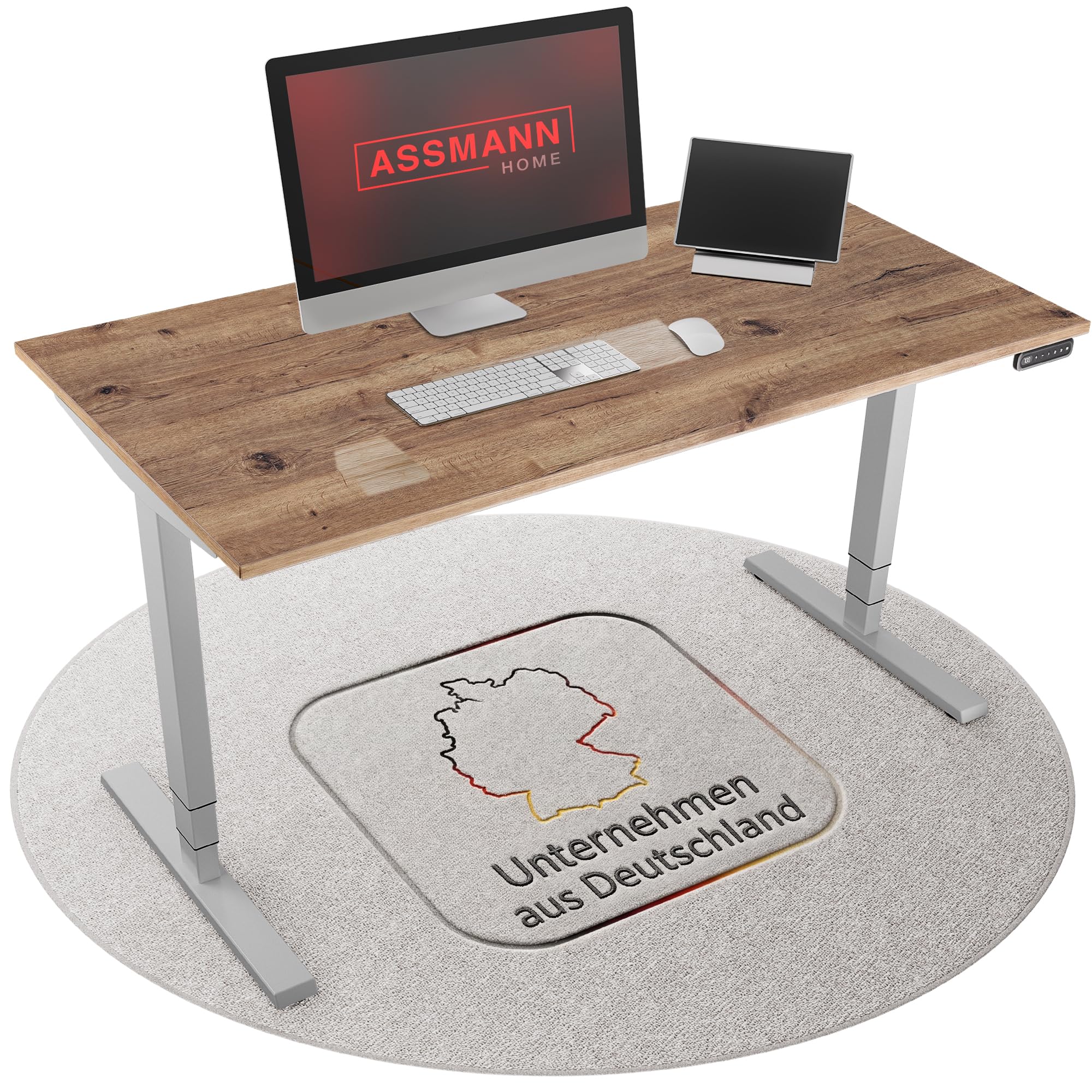 ASSMANN Elektrisch höhenverstellbarer Schreibtisch Y-Line