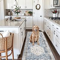 Vista 35 de Alfombra de Pasillo Lavable - Alfombras de Cocina de 2'6"x12' con Respaldo Antideslizante, Alfombras de Casa de Campo para Interiores para Sala