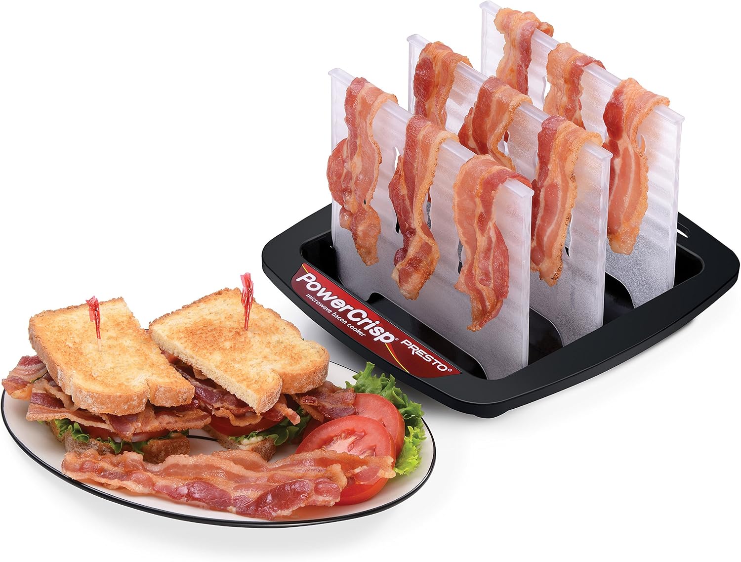 Presto 05101 Microwave Bacon Cooker, Black