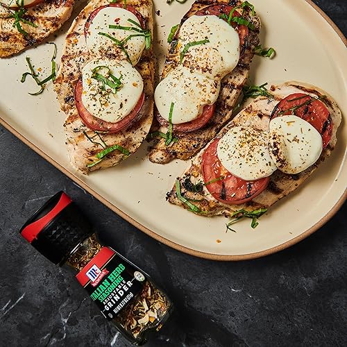 Miniatura 3 de McCormick Molinillo italiano de condimentos para hierbas, 0.77 onzas (paquete de 6)