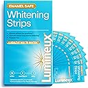 Lumineux Teeth Whitening Strips Kit - 9 Treatments (1 Month) - Peroxide Free - Enamel Safe for Whiter Teeth - Whitening Without The Sensitivity - Dentist Formulated - Sensitivity Free
