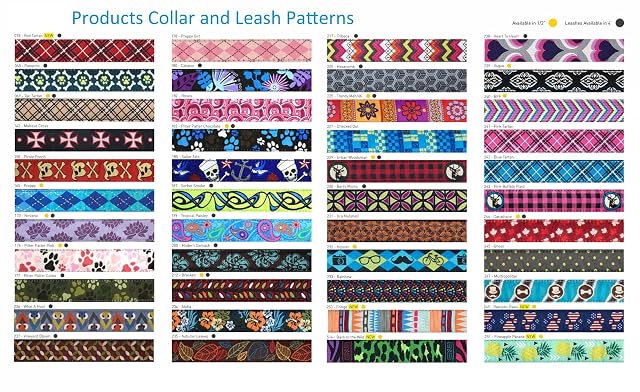 Foto 3 de 3 de RC Pet Products Formación Martingale Collar, Pitter Patter Rosa