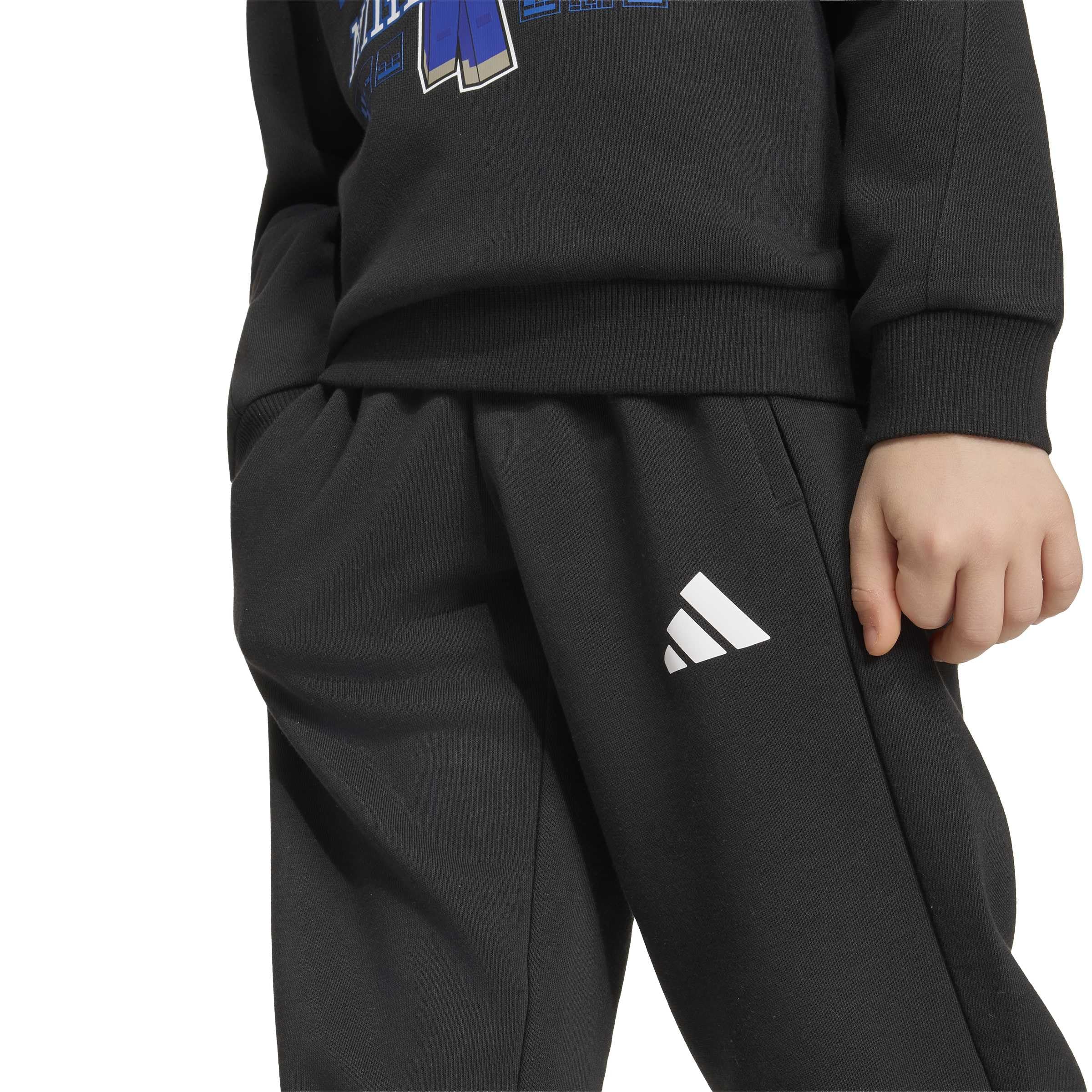 adidas Uniseks - dzieci Adidas Minecraft Jogger Set Track_Suit, black, 2-3 Years