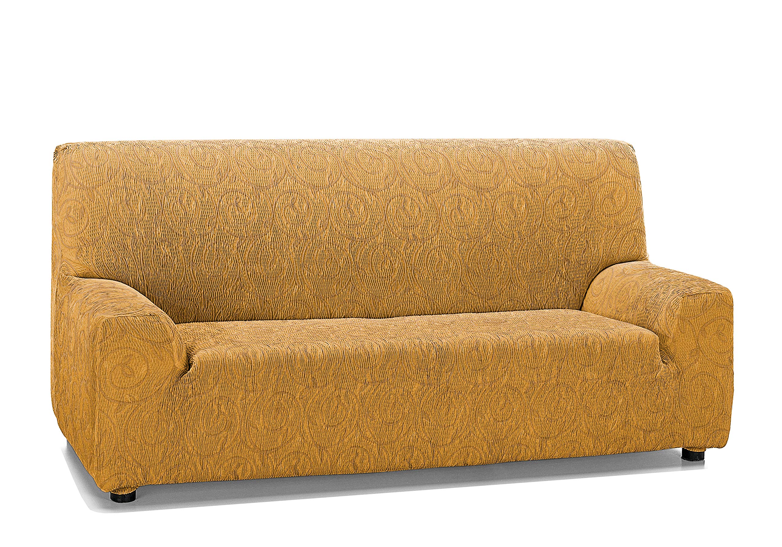 Martina Home Sofa Cover Indiana 2 P. Mustard, 2 Seater