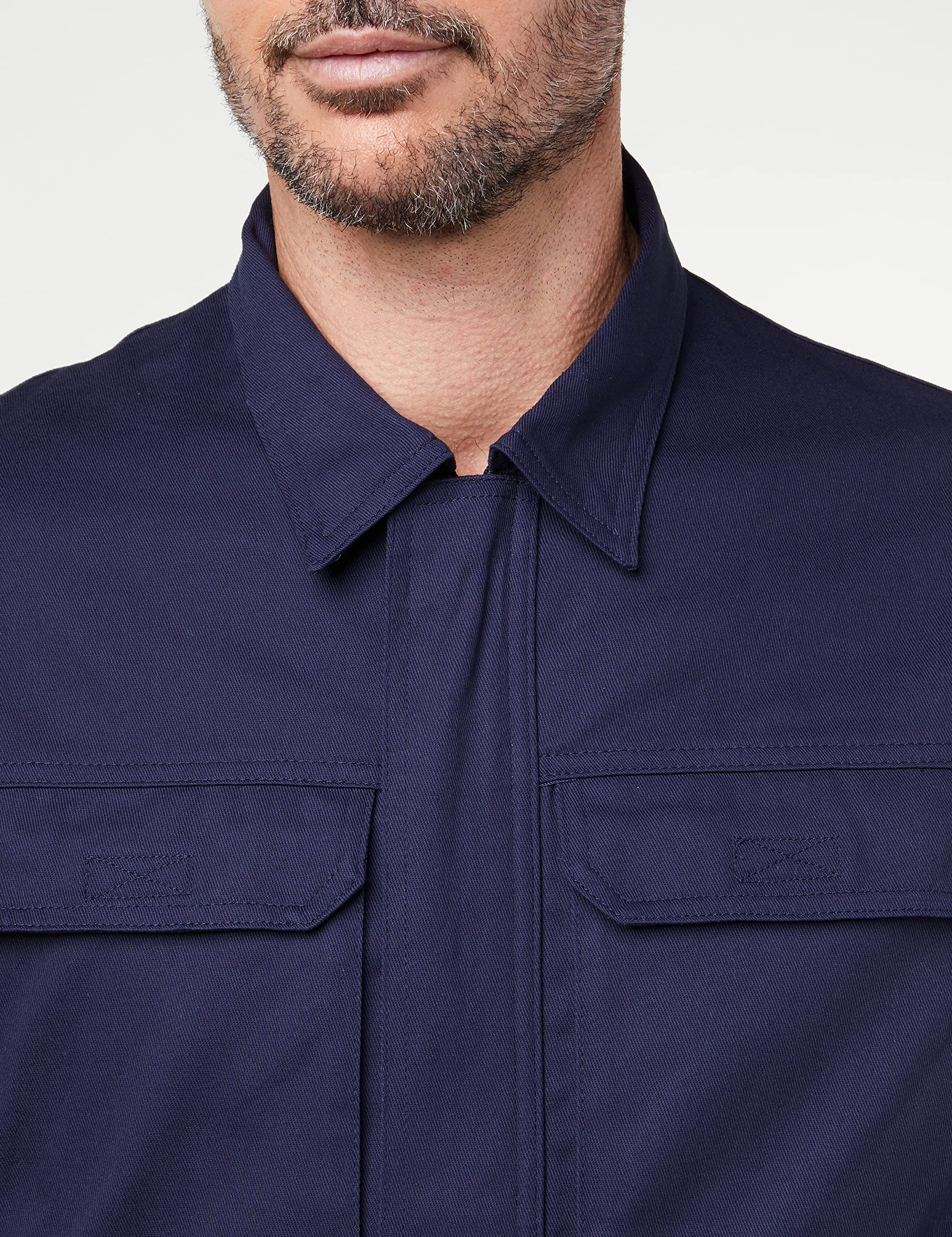 Velilla 106003 Veste 100% coton, couleurs gris ou bleu marine, tailles 48-64
