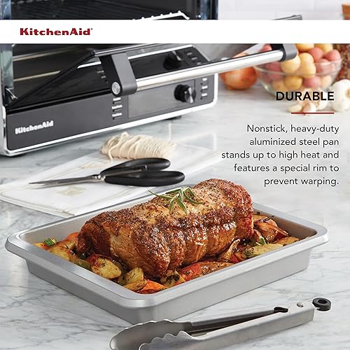 Miniatura 5 de KitchenAid Horno rectangular para encimera, 12.3 x 10 pulgadas, plateado