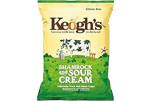 Keoghs Shamrock and Sour Cream Crisps