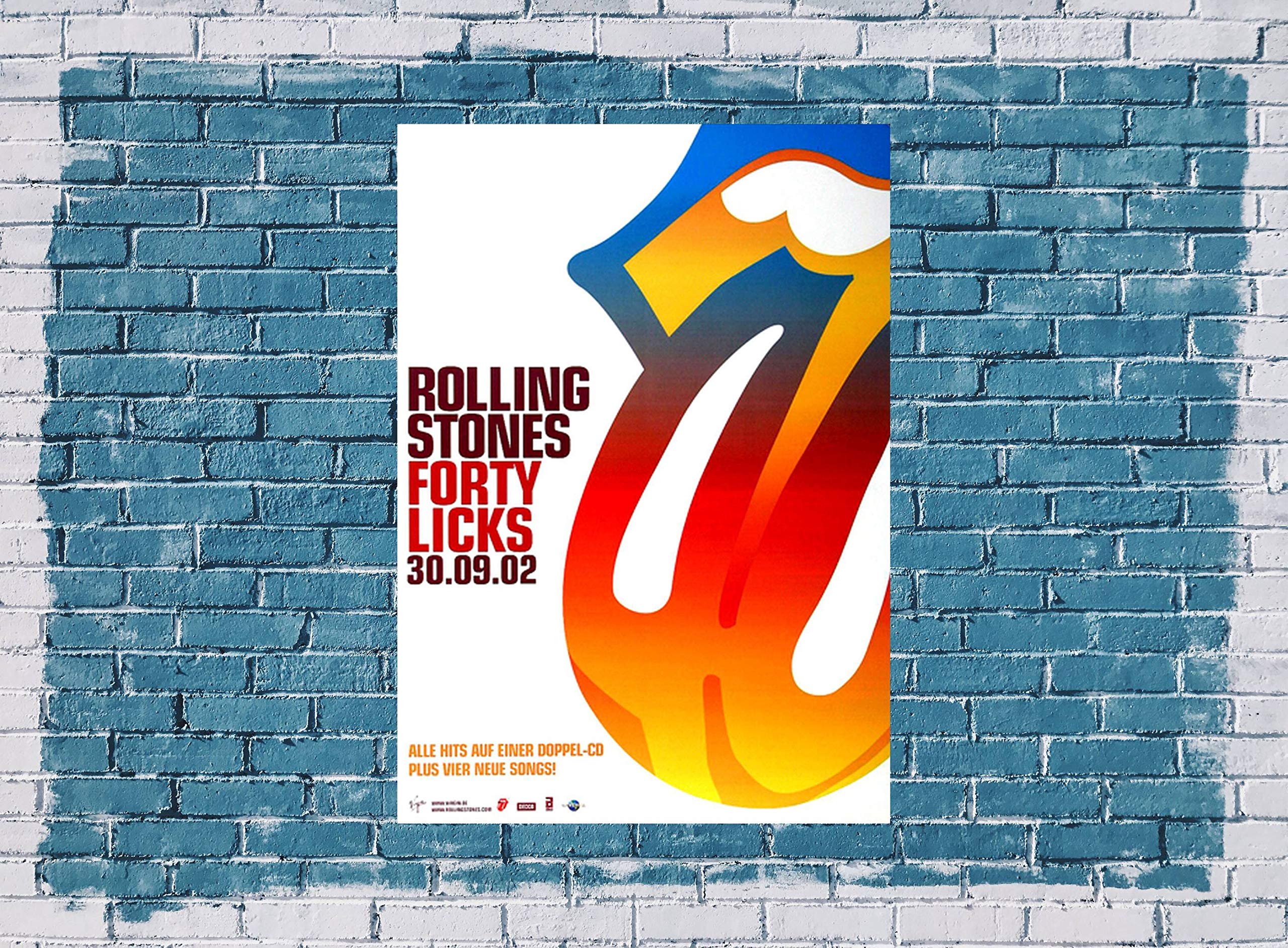 The Rolling Stones - Forty Licks, 2002 » Concert Poster | Live