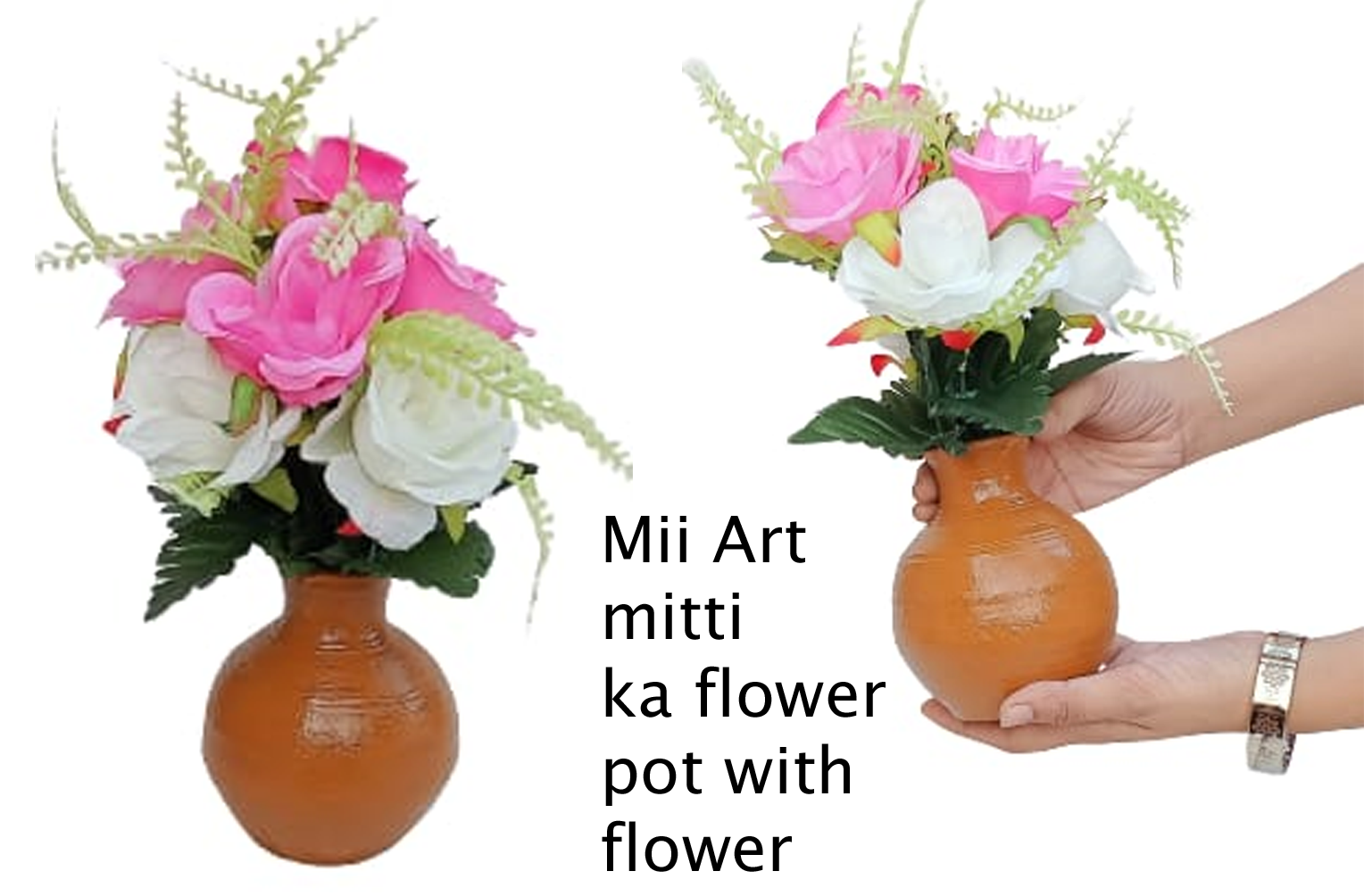 Buy Mii Art Mitti fuldani Made of Terracotta Clay Handicrafts
