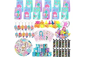 10-Piece Mermaid Party Favors Kit