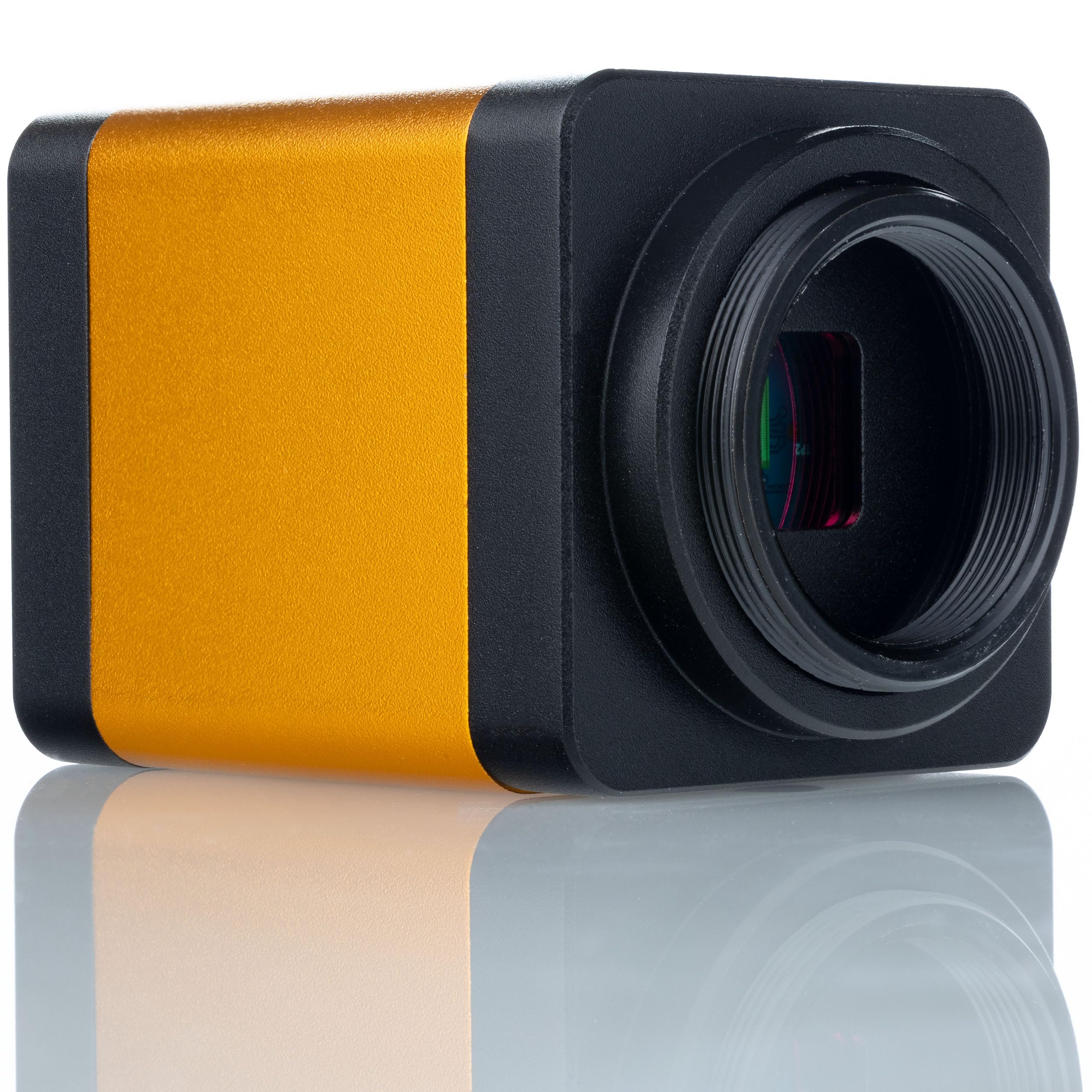 Rosfix PEGASUS Pro KMPP-HDMI-TF - Cámara microscópica | 12MP Micron CMOS, HDMI 720P, 1600x900 | Compatible con óptica C-Mount | Para laboratorio, educación, industria, carcasa de metal