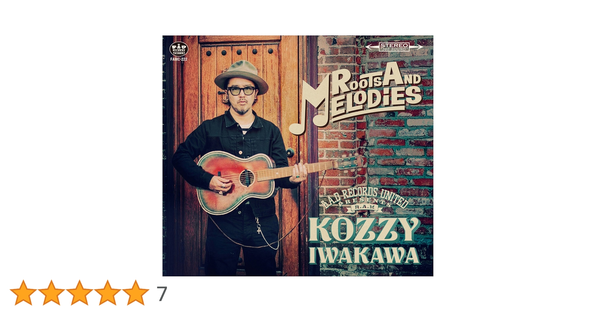 専用⭕️アルバム Amazon.co.jp: ROOTS AND MELODIES - KOZZY IWAKAWA: ミュージック