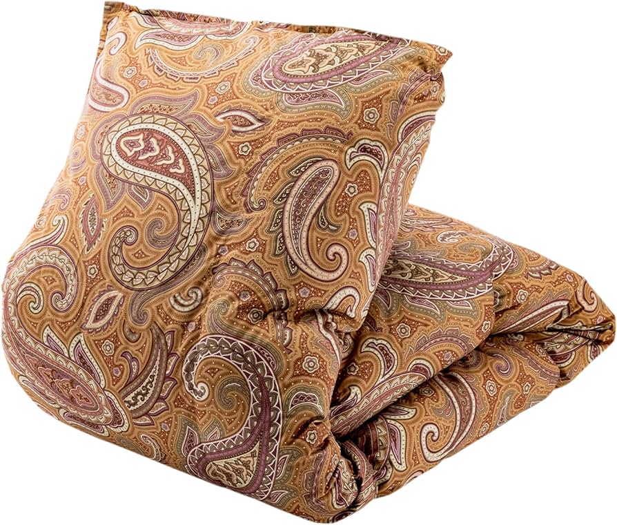 nishikawa ペイズリー柄 羽毛布団 ユニステークキルト日本製