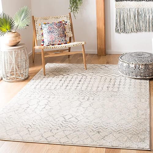 Miniatura 38 de SAFAVIEH - Alfombra de la colección Tulum, modelo TUL270C, diseño marroquí bohemio desgastado, no suelta pelusa y fácil de limpiar, ideal para sala