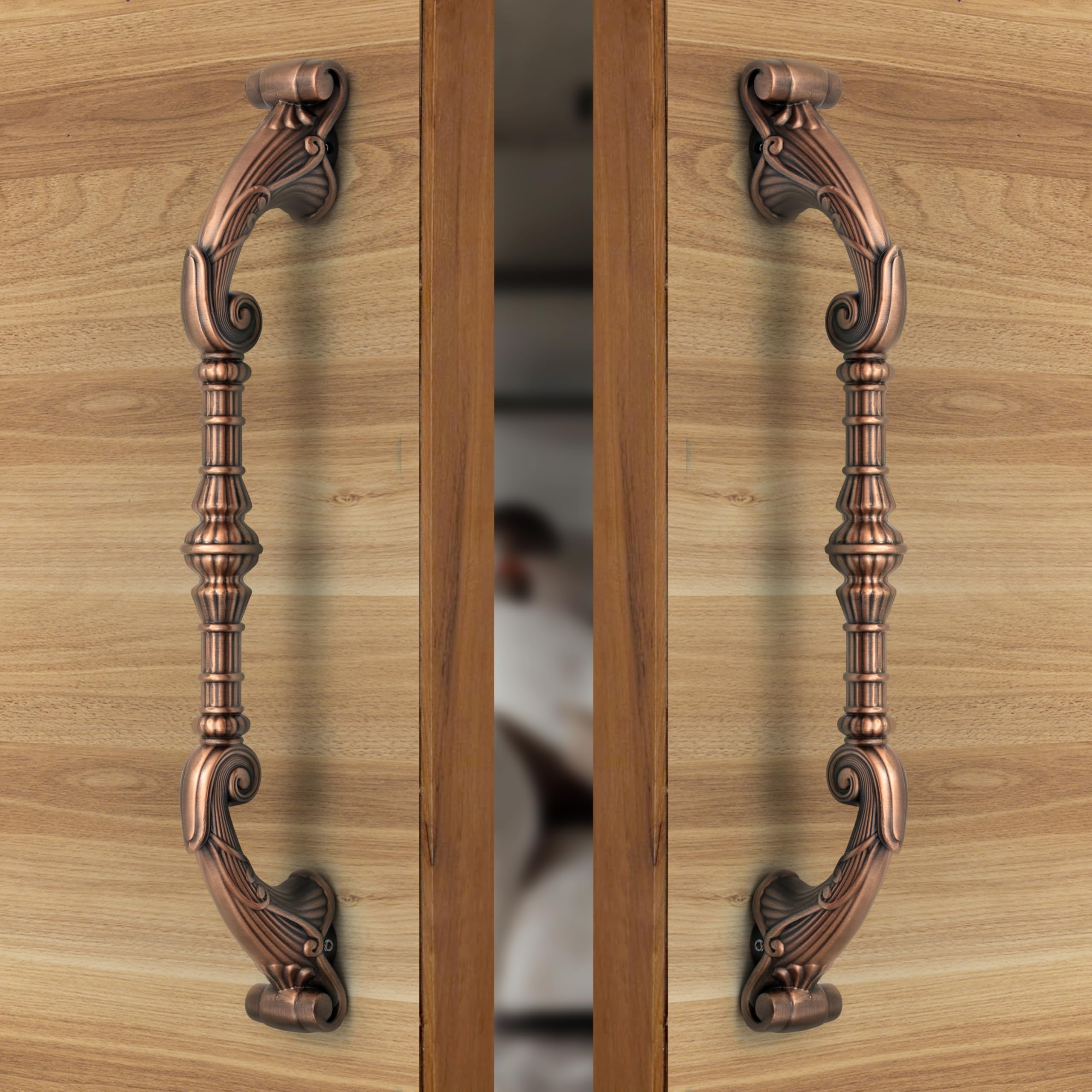 Plantex 14 Inch Main Door Handle/Pull-Push Door Handle/Handle for Main Door/Door Accessories - Pack of 1 (Brass Antique) — Amazon image 9