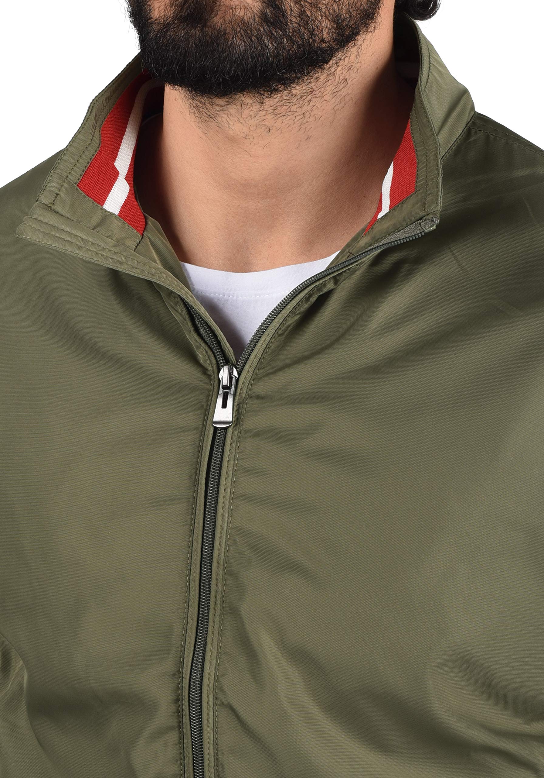 BLEND Zyklo Chaqueta Softshell Abrigo Chaquetas De Entretiempo para Hombre con Cuello Alto