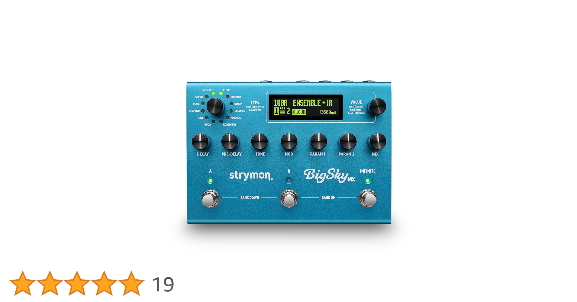 Amazon.co.jp: strymon ストライモン BigSky MX リバーブ ギター