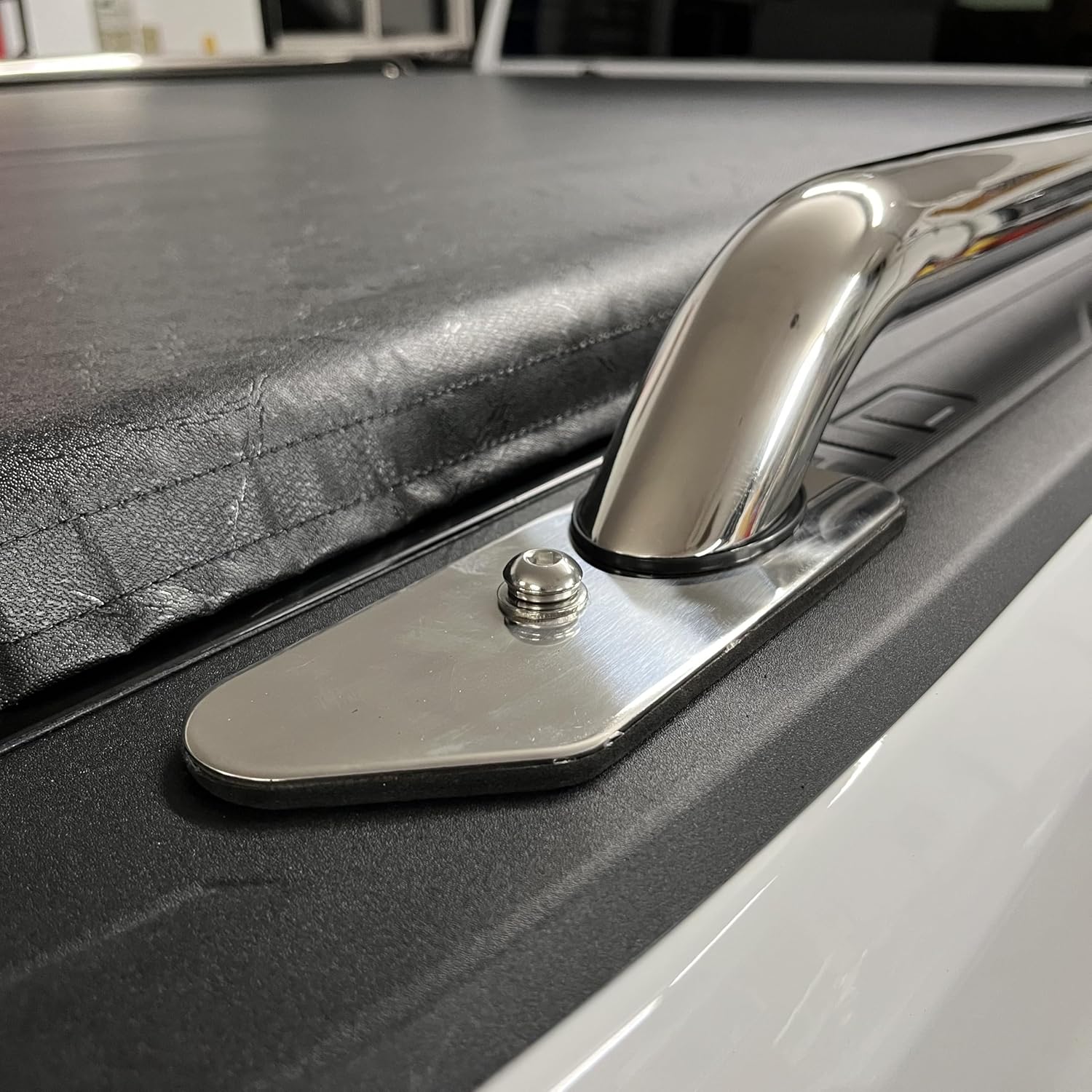 Stainless Steel Polished Bed Rails for 2020-2025 Chevy Silverado GMC Sierra 2500HD 3500HD 6.8ft Standard Bed