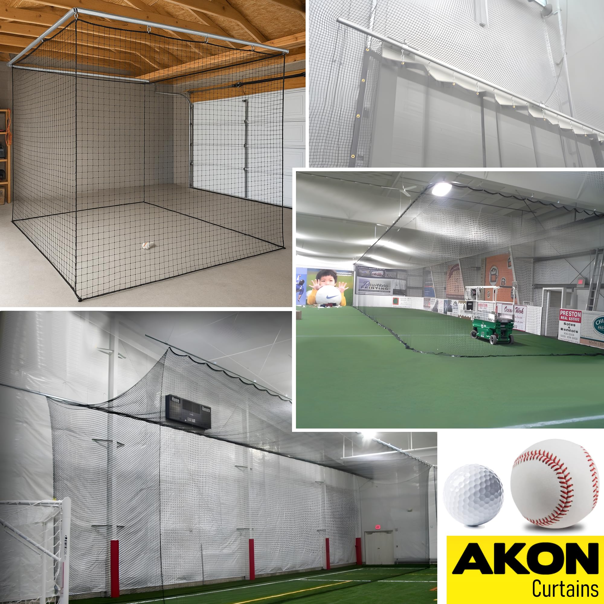 Amazon.com : Golf Net Track | Ceiling Mounted | Garges and