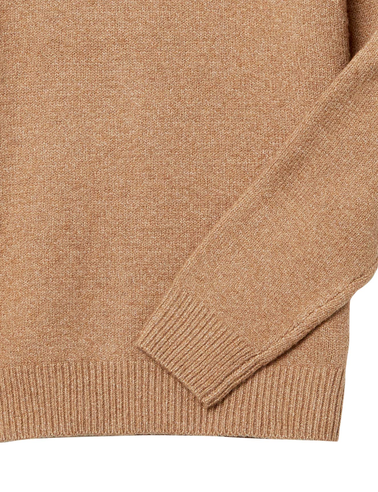 Amazon Essentials Pull à Fermeture Éclair 3/4, à Manches Longues, Doux Au Toucher Homme