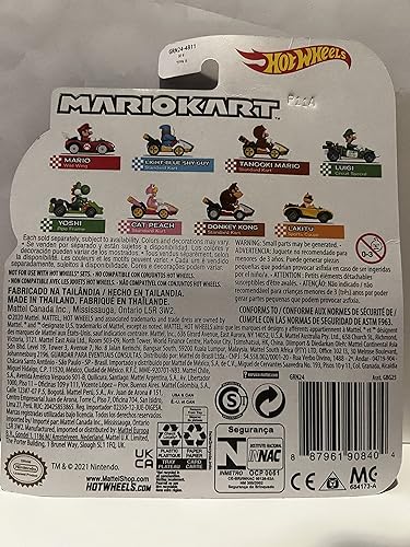 Miniatura 2 de DieCast Hot Wheels Mario Kart Donkey Kong - Kart estándar