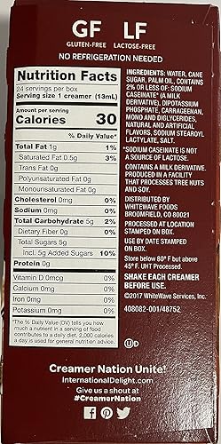 Miniatura 4 de International Delight Creamer - Paquete variado de 4 sabores de crema dulce, caramelo macchiato, vainilla francesa y avellana (4 cajas de 24 cremas