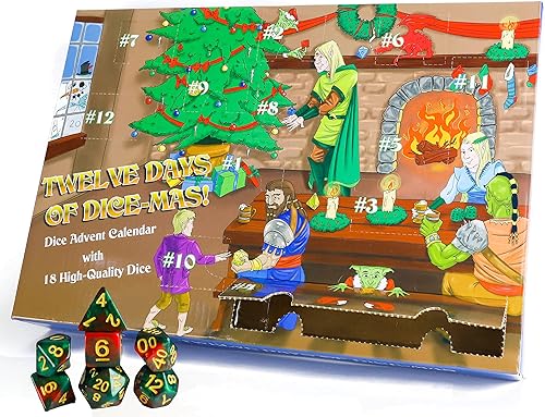 Miniatura 4 de Calendario de Adviento de Navidad: Doce días de Dice-Mas