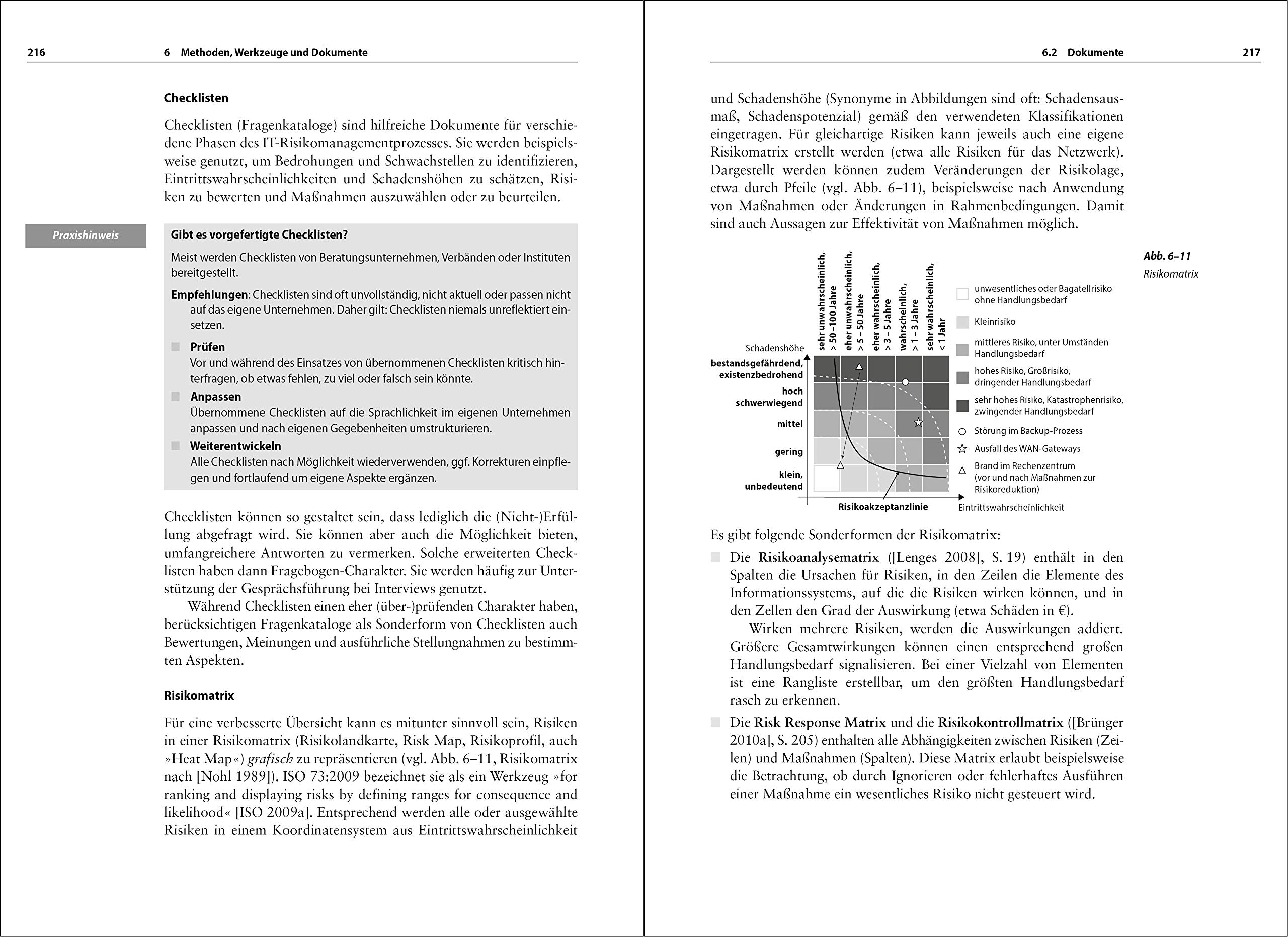 Praxisorientiertes IT-Risikomanagement: Konzeption, Implementierung und Überprüfung