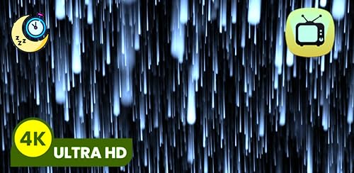 Rain Sounds for Sleep Screensaver – Black Screen with Soothing Night Rain Ambience – vue 9