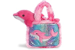 Aurora® Fashionable Fancy Pals™ Dolphin Stuffed Animal - The Cuddly Dolphin Companion