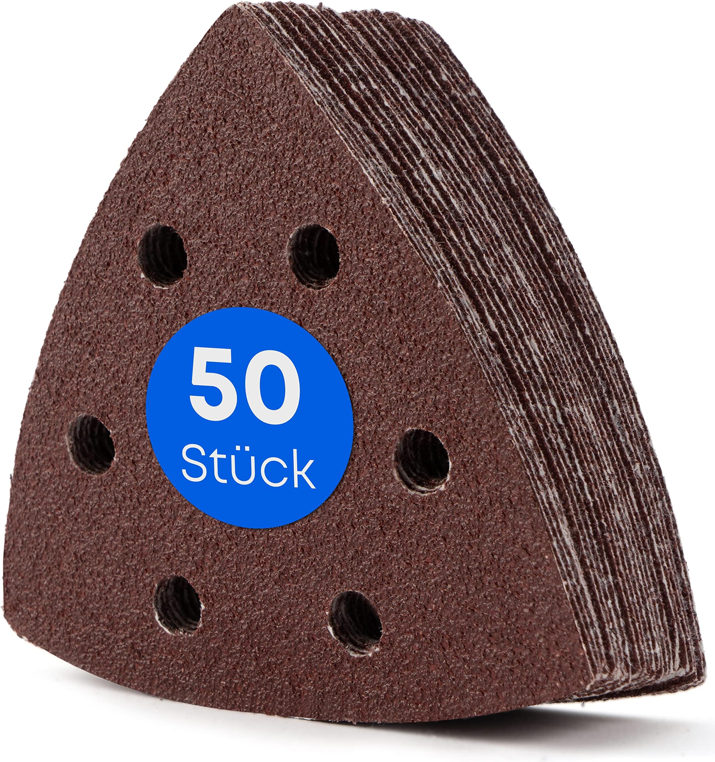 Lot De 50 Triangles De Meulage 93 X 93 X 93 Mm, Grain 240