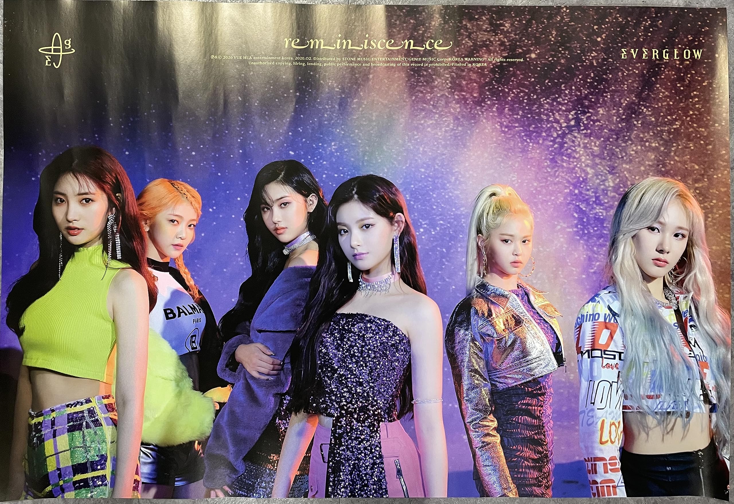 Amazon.com: EVERGLOW - 1st mini album REMINISCENCE Official