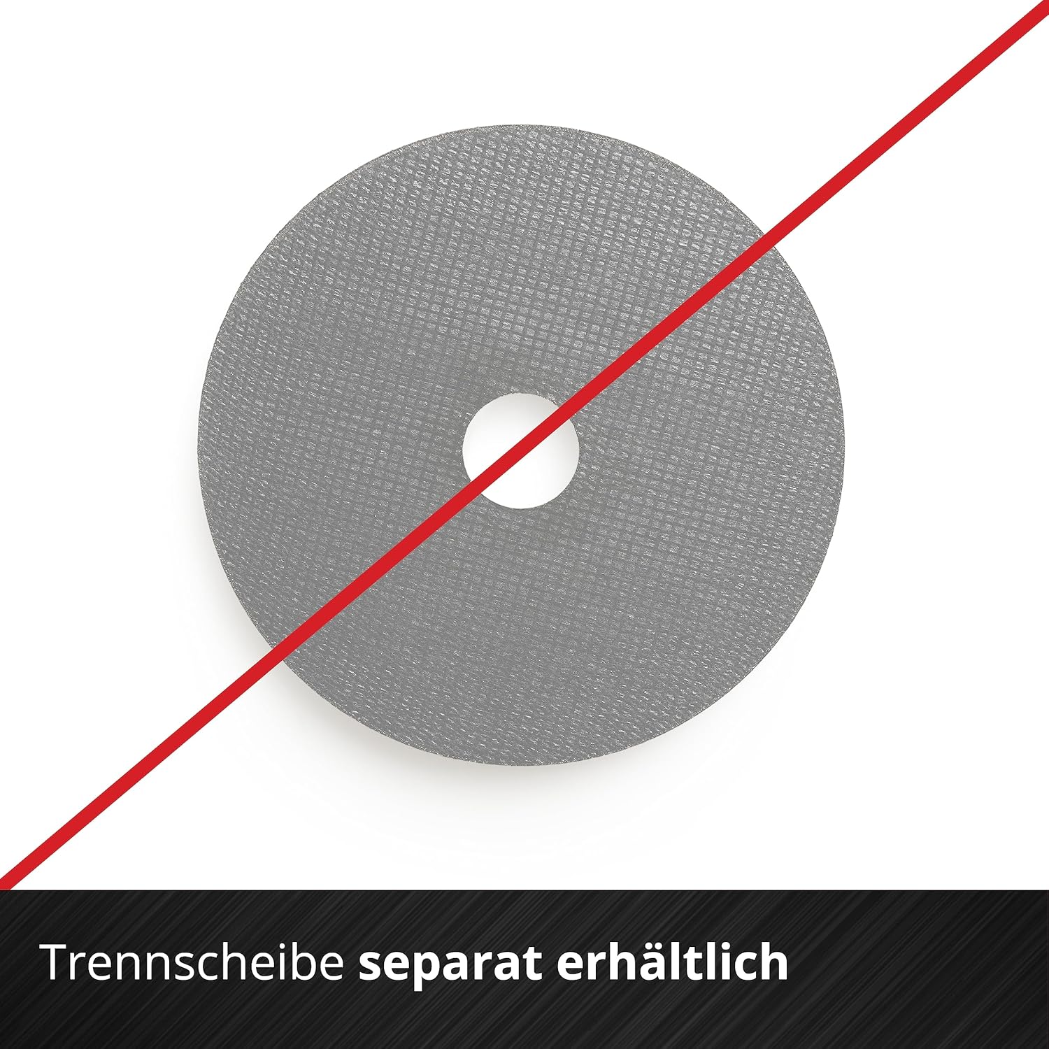 Einhell Cordless Angle Grinder TC-AG 18/115 Li-Solo Power X-Change (18 V, 8500 rpm, Maximum Cutting Depth 28 mm, Softstart.