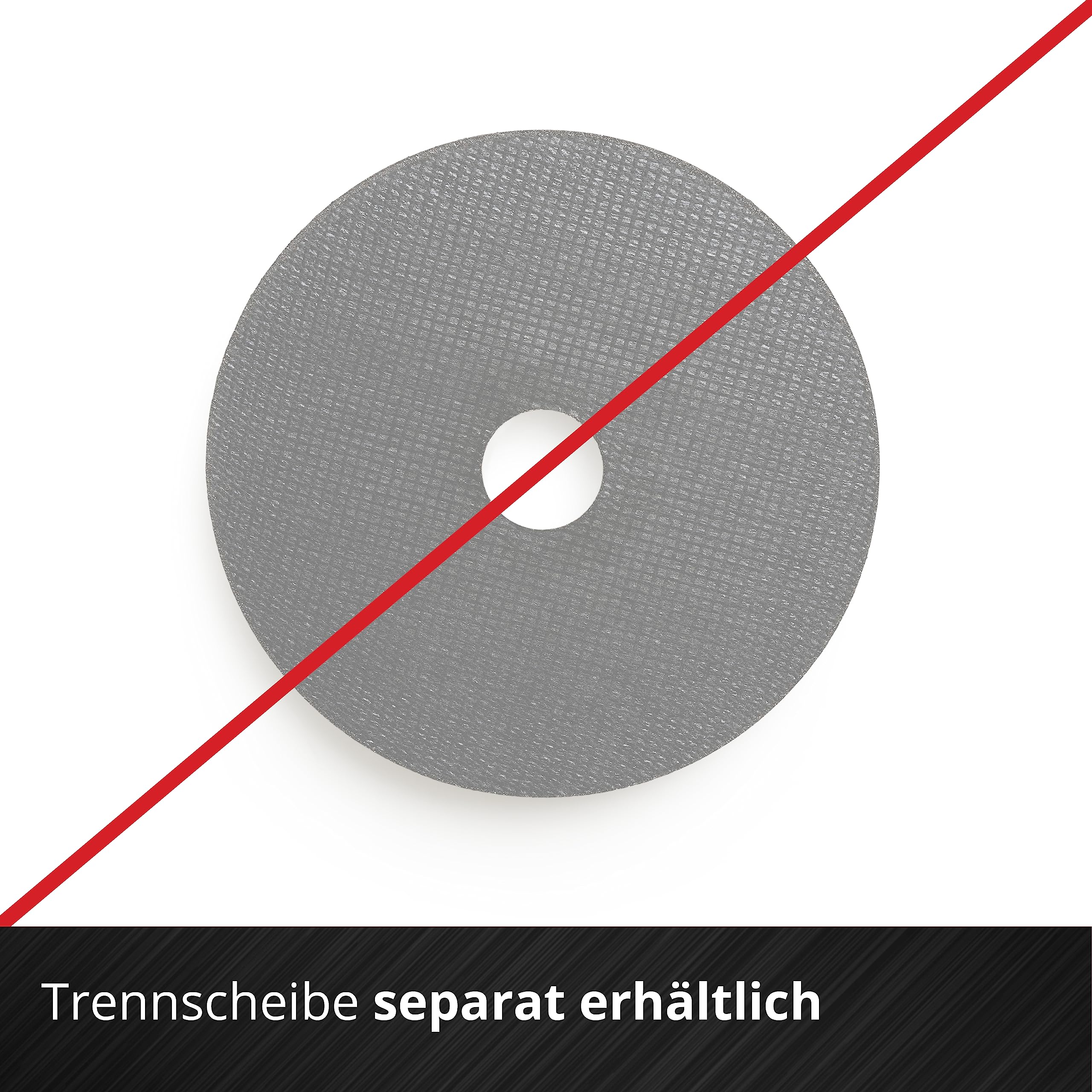 Einhell Akku-Winkelschleifer TE-AG 18/125-2 Li - Solo Power X-Change (18 V, 125 mm Scheiben-Ø, 33 mm Schnitttiefe, Softstart, Trennschutz, ohne Trennscheibe, ohne Akku)