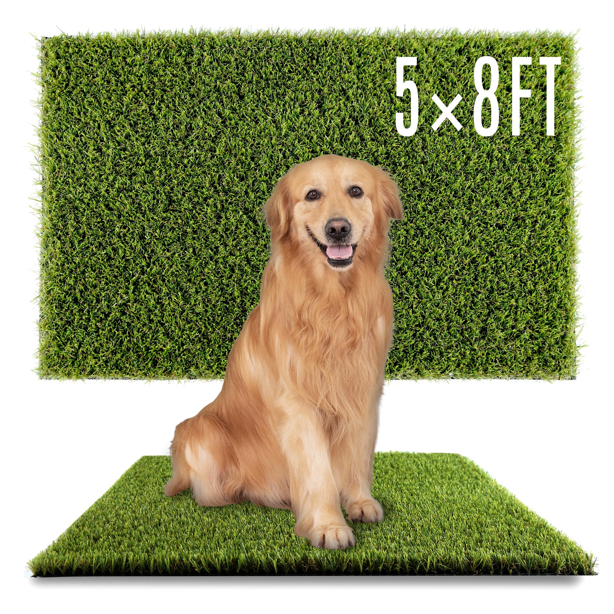 SUNTURF Dog Grass Pads 5x8 FT