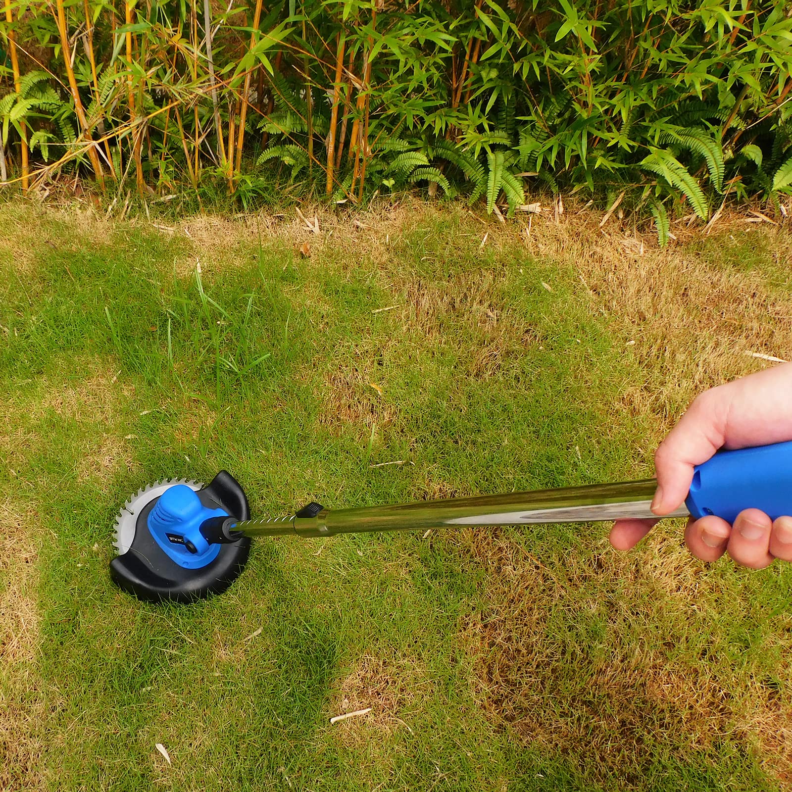 Decespugliatore elettrico a carica rapida 1500 mAh 21 V giardino con 1 batteria