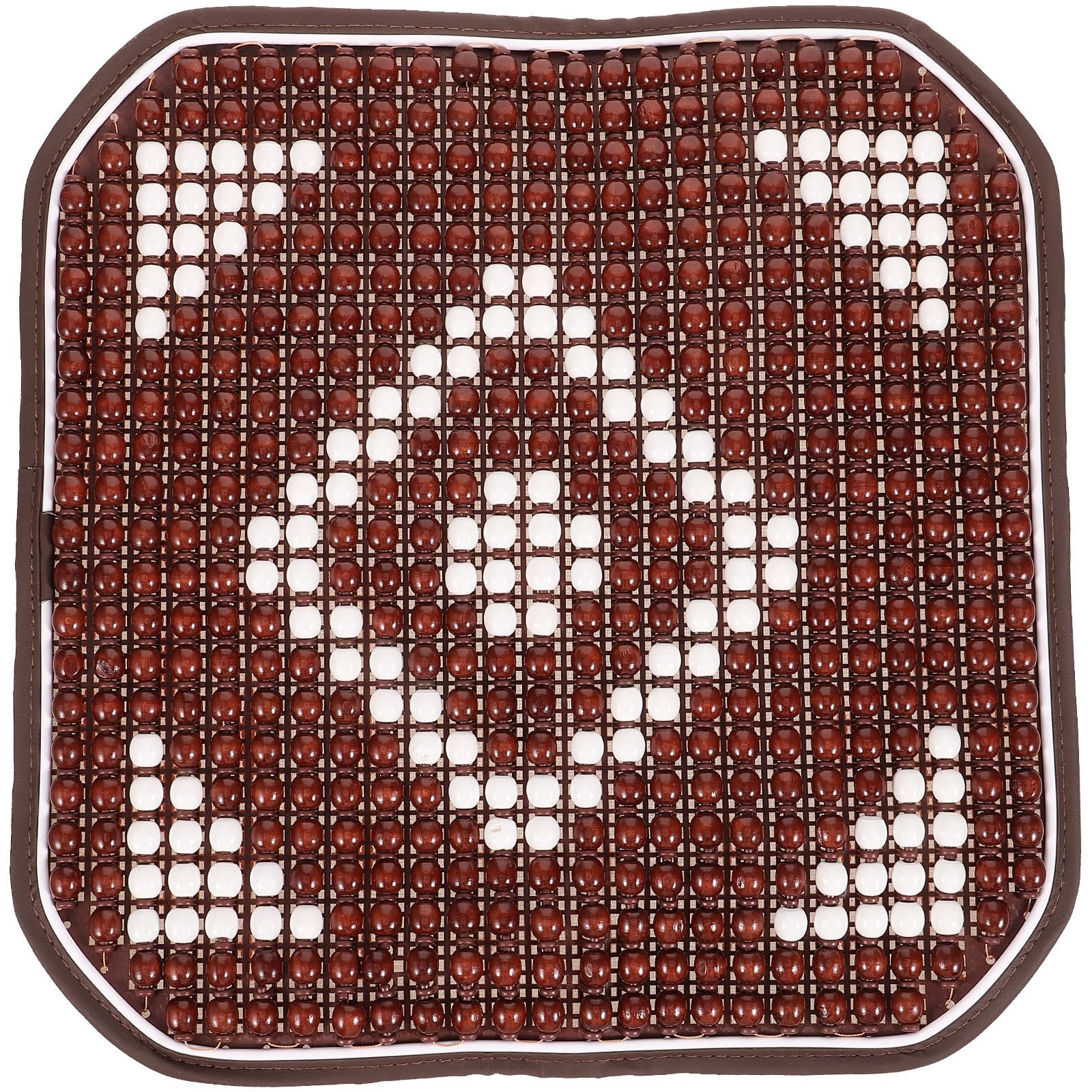 Funda de asiento para coche de cuentas de madera relajante para furgonetas 8