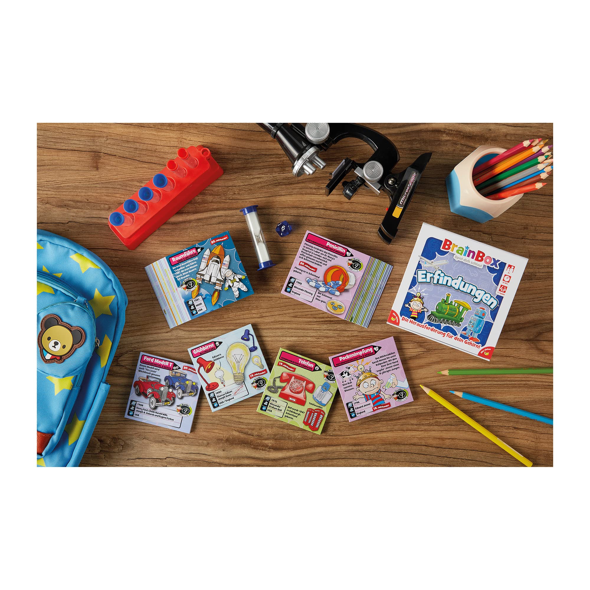 Amazon.com: Brain Box 94915 Inventions, Educational, Quiz Game for