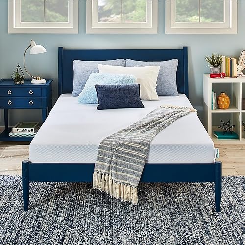 Miniatura 10 de Sleep Innovations Taylor 12-pulgadas Gel colchón de espuma con efecto de memoria, Espuma, Blanco