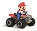 Carrera RC Nintendo Mario Kart Quad 1:40 Scale 2.4 GHz Mini Collectible Radio Remote Control Toy Car Vehicle - Mario