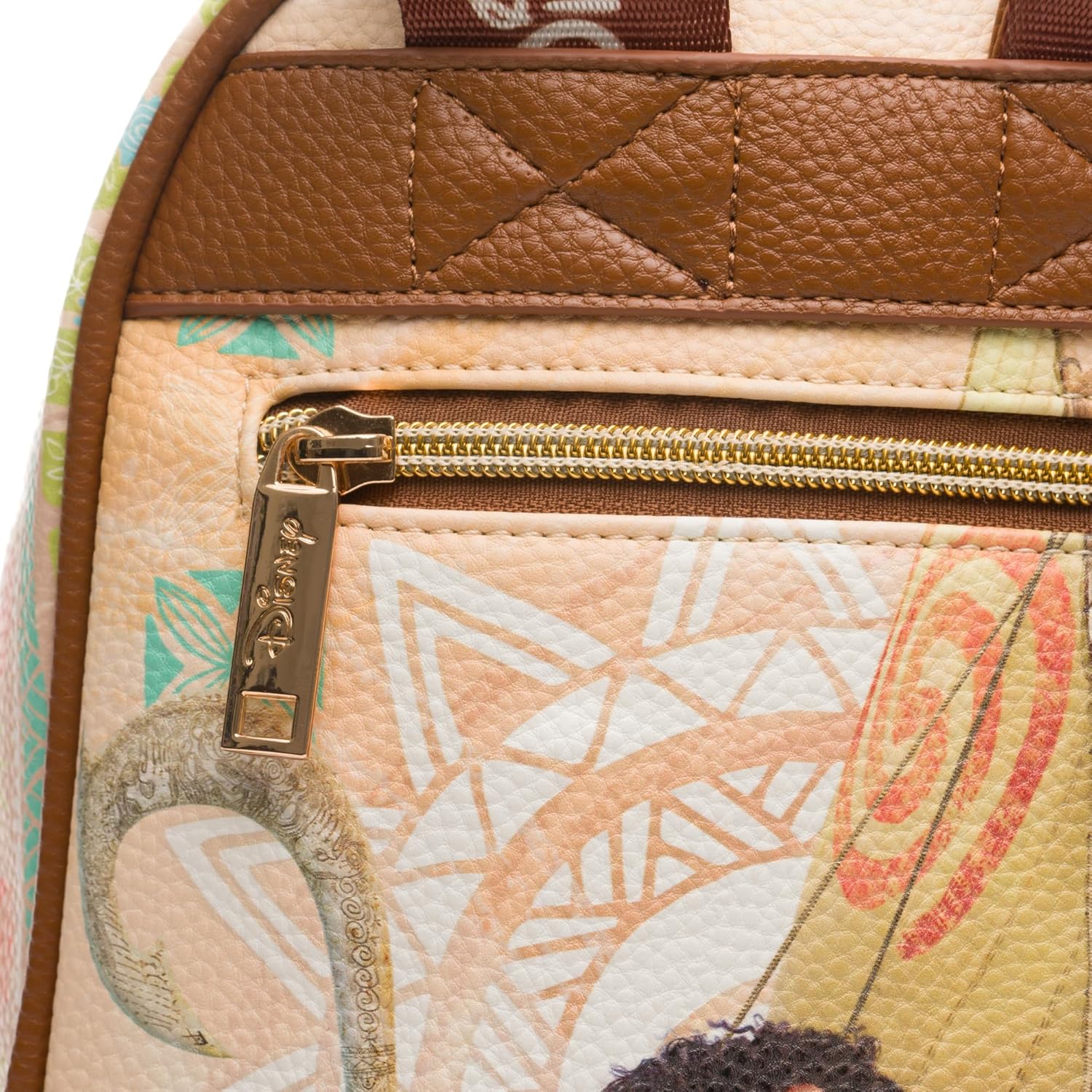 Moana Making Waves 11" Vegan Leather Mini Backpack - Image 7