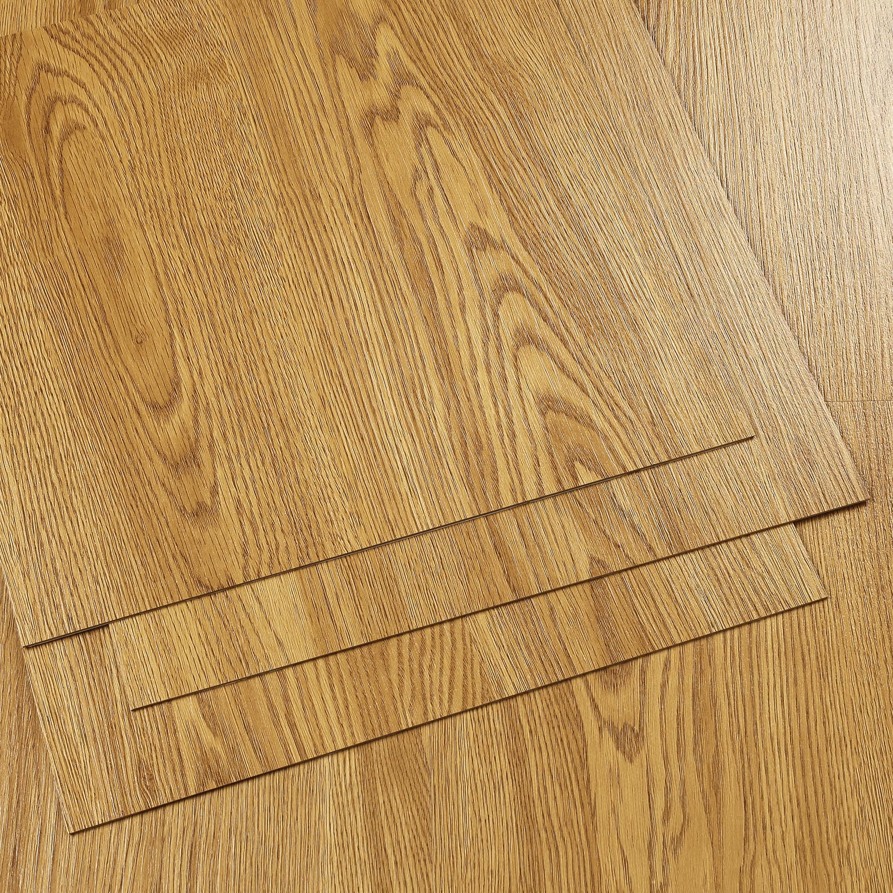 Decotalk Pavimento Adesivo Per Interni Lavabile Effetto Legno 30x30cm 3 Pezzi 0,27m² Piastrelle Adesive Pavimento BagnoRivestimento Parete Legno Pavimentazione Autoadesiva Rivestimento Per Interni